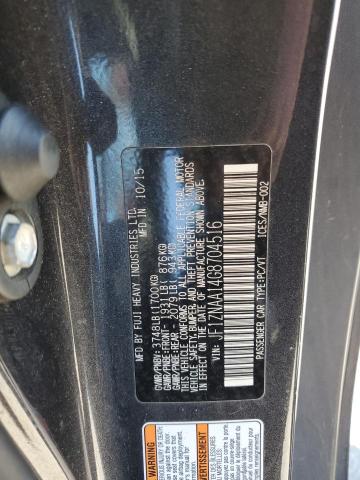 JF1ZNAA14G8704516 - 2016 TOYOTA SCION FR-S CHARCOAL photo 12