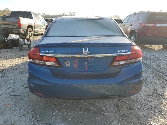 19XFB2F85FE058456 - 2015 HONDA CIVIC EX BLUE photo 6