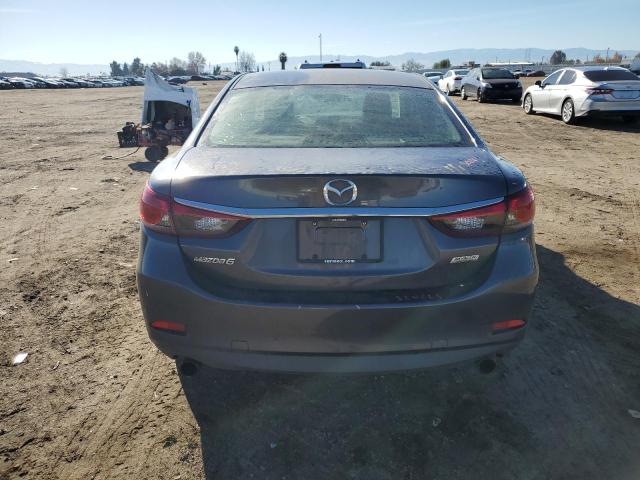 JM1GJ1V53G1464152 - 2016 MAZDA 6 TOURING GRAY photo 6