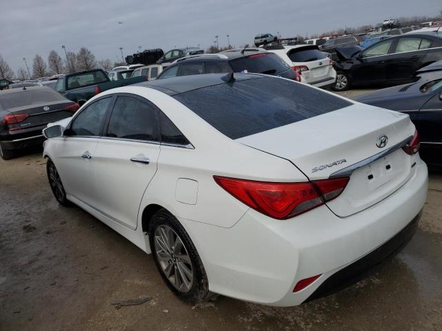 5NPEC4AC8EH906453 - 2014 HYUNDAI SONATA SE WHITE photo 2