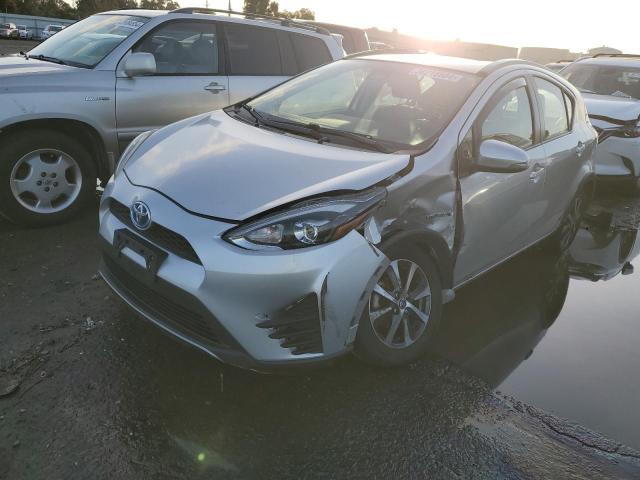 JTDKDTB36J1602824 - 2018 TOYOTA PRIUS C SILVER photo 1