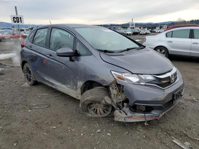 3HGGK5H67LM734118 - 2020 HONDA FIT SPORT GRAY photo 4