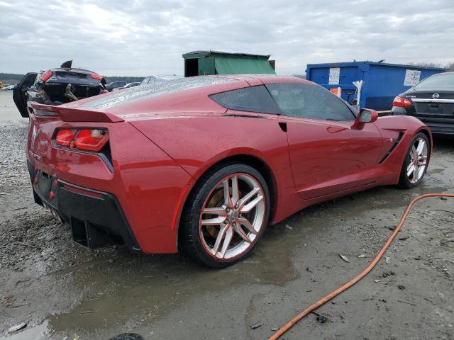 1G1YJ2D79E5122698 - 2014 CHEVROLET CORVETTE STINGRAY Z51 2LT BURGUNDY photo 3