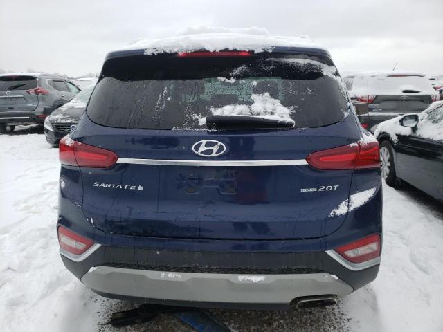 5NMS5CAA9KH020074 - 2019 HYUNDAI SANTA FE LIMITED BLUE photo 6