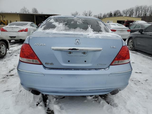 JH4KB16595C000689 - 2005 ACURA RL BLUE photo 6