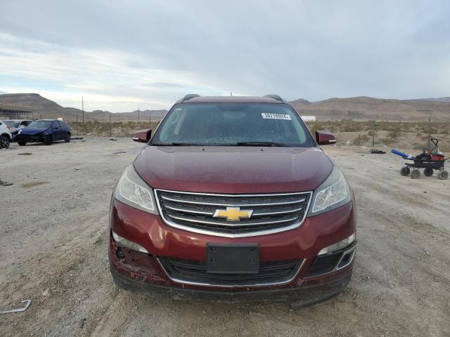 1GNKRGKDXFJ365366 - 2015 CHEVROLET TRAVERSE LT RED photo 5