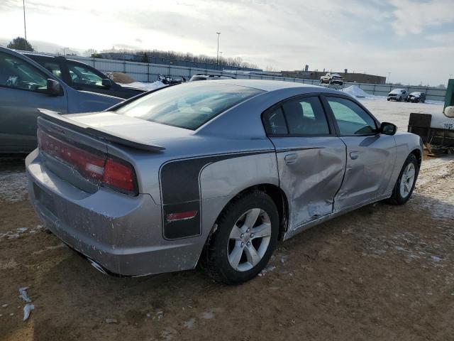 2B3CL3CG9BH520244 - 2011 DODGE CHARGER SILVER photo 3