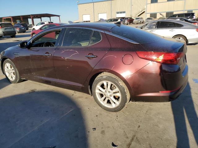 5XXGN4A70DG102020 - 2013 KIA OPTIMA EX BURGUNDY photo 2