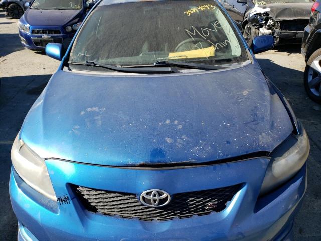 1NXBU4EE7AZ170547 - 2010 TOYOTA COROLLA BASE 蓝色 照片 11