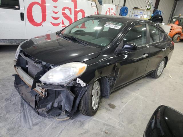 3N1CN7AP1DL837497 - 2013 NISSAN VERSA S BLACK photo 1