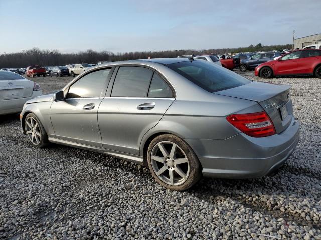 WDDGF4HB7EA963897 - 2014 MERCEDES-BENZ C 250 SILVER photo 2