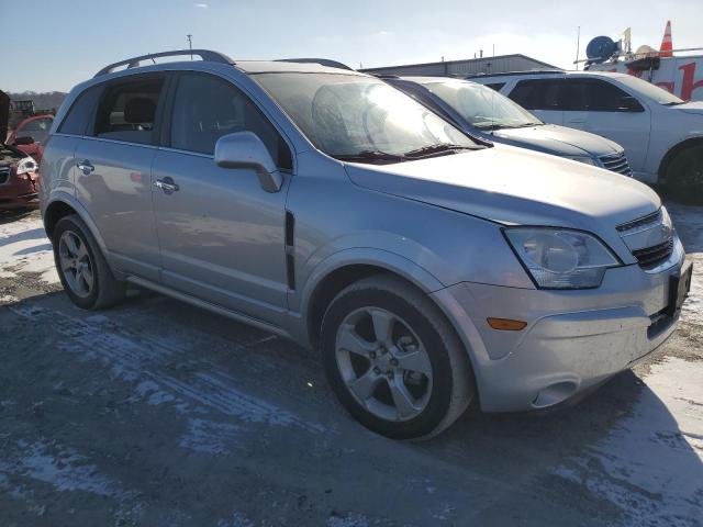 3GNAL4EK2ES653725 - 2014 CHEVROLET CAPTIVA LTZ SILVER photo 4