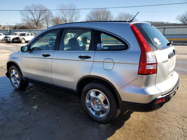 3CZRE383X9G705772 - 2009 HONDA CR-V LX SILVER photo 2