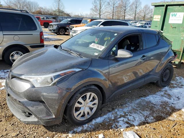 JTNKHMBX9K1024468 - 2019 TOYOTA C-HR XLE CHARCOAL photo 1