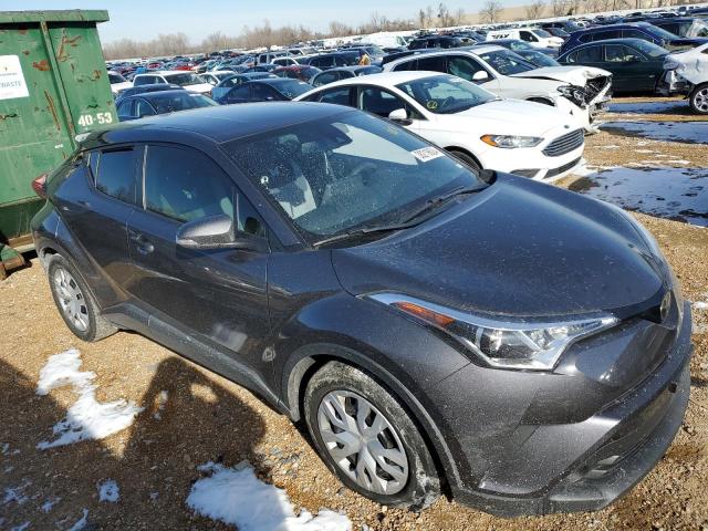 JTNKHMBX9K1024468 - 2019 TOYOTA C-HR XLE CHARCOAL photo 4