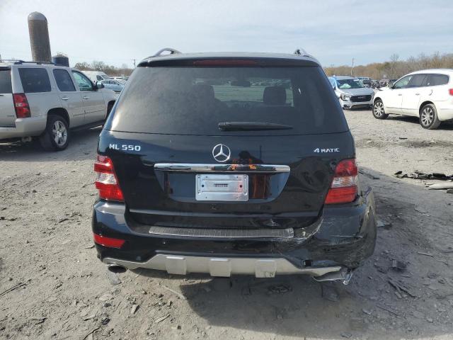 4JGBB72E59A520864 - 2009 MERCEDES-BENZ ML 550 BLACK photo 6