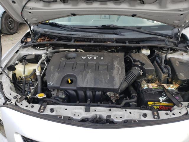 1NXBU4EE4AZ326737 - 2010 TOYOTA COROLLA BASE 银色 照片 11