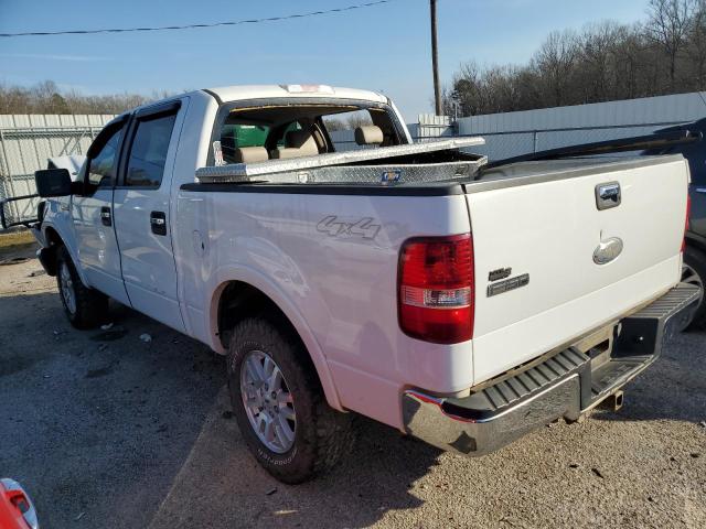 1FTPW14V38FA98765 - 2008 FORD F150 SUPERCREW WHITE photo 2