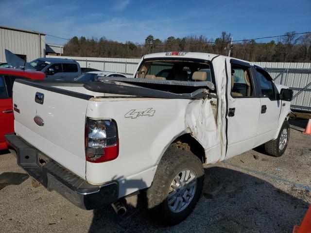 1FTPW14V38FA98765 - 2008 FORD F150 SUPERCREW WHITE photo 3