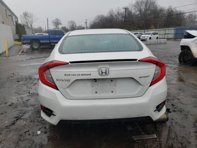 19XFC2F84ME202069 - 2021 HONDA CIVIC SPORT WHITE photo 6