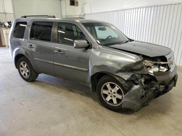 5FNYF38929B020951 - 2009 HONDA PILOT TOURING SILVER photo 4