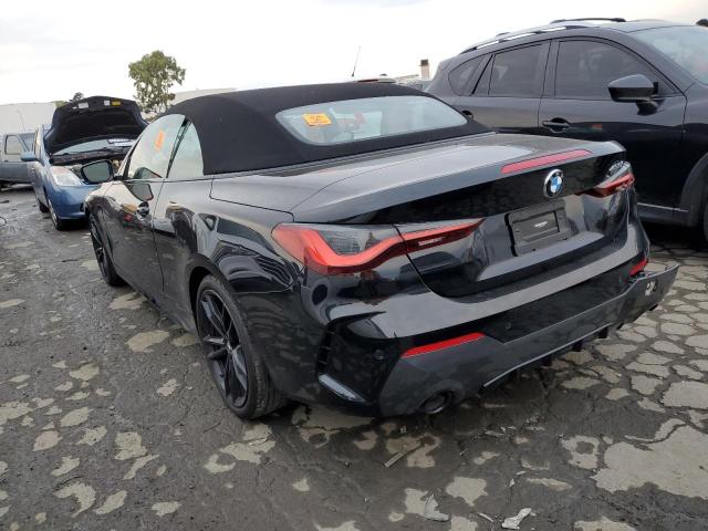 WBA23AT01NCJ33015 - 2022 BMW 430I BLACK photo 2