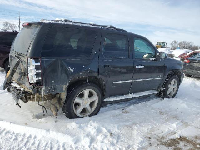 1GNSKCE01DR148275 - 2013 CHEVROLET TAHOE K1500 LTZ BLACK photo 3