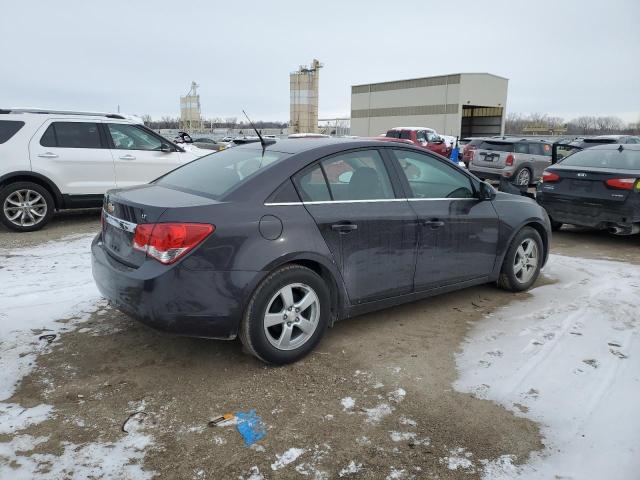 1G1PC5SB8E7436264 - 2014 CHEVROLET CRUZE LT BLACK photo 3