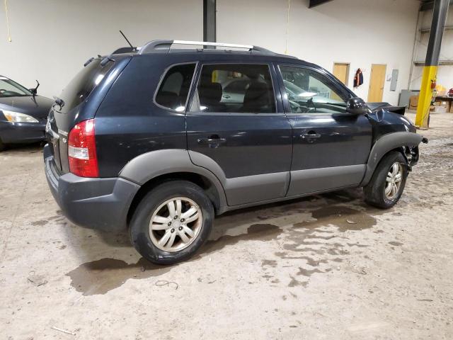 KM8JN72D86U417023 - 2006 HYUNDAI TUCSON GLS BLUE photo 3