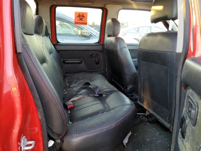 1N6MD27Y71C333368 - 2001 NISSAN FRONTIER CREW CAB SC RED photo 10