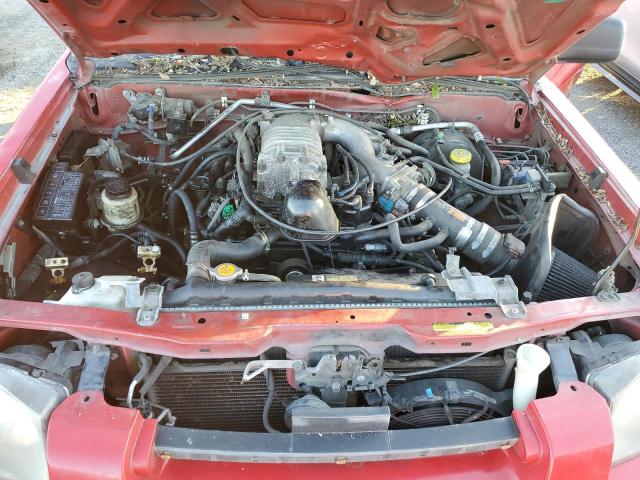 1N6MD27Y71C333368 - 2001 NISSAN FRONTIER CREW CAB SC RED photo 11