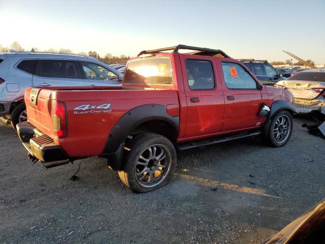 1N6MD27Y71C333368 - 2001 NISSAN FRONTIER CREW CAB SC RED photo 3