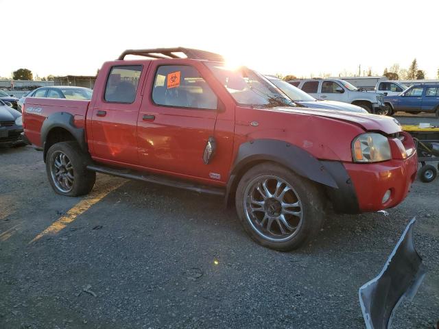 1N6MD27Y71C333368 - 2001 NISSAN FRONTIER CREW CAB SC RED photo 4