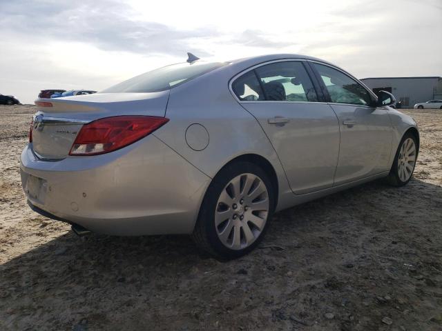 W04G15GV6B1087369 - 2011 BUICK REGAL CXL SILVER photo 3