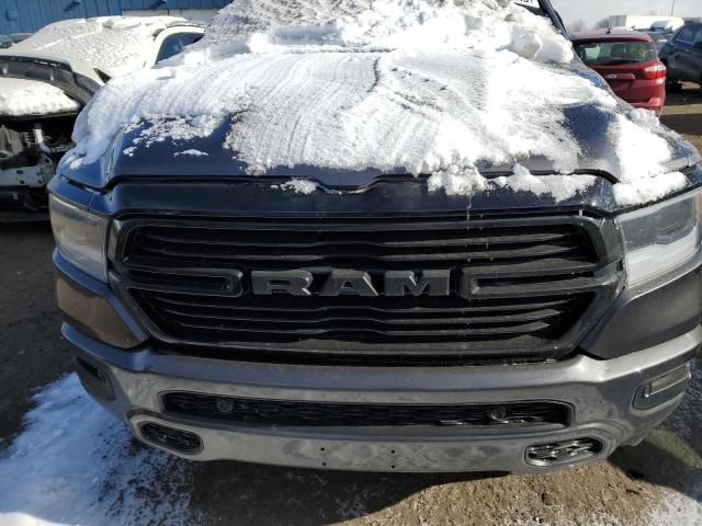 1C6SRFJT8MN508369 - 2021 RAM 1500 LARAMIE GRAY photo 11