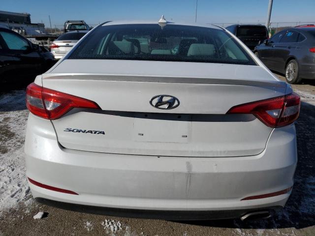 5NPE24AFXGH286544 - 2016 HYUNDAI SONATA SE WHITE photo 6