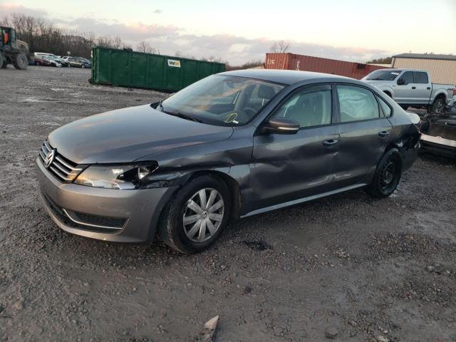 1VWAP7A34DC014339 - 2013 VOLKSWAGEN PASSAT S GRAY photo 1