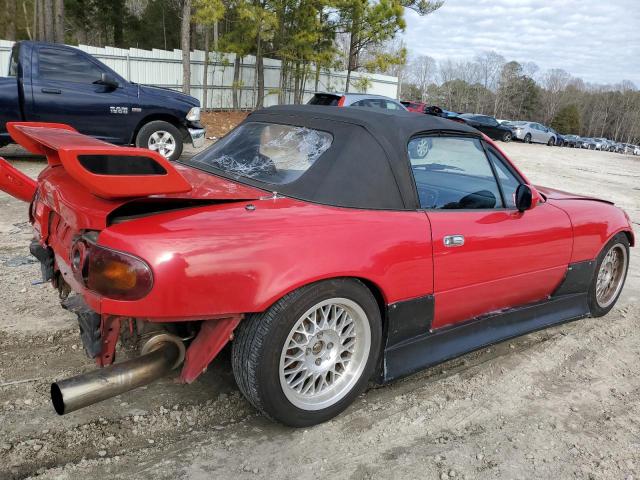 JM1NA3515M0229415 - 1991 MAZDA MX5 MIATA RED photo 3