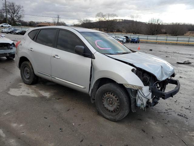 JN8AS5MT7CW282286 - 2012 NISSAN ROGUE S SILVER photo 4