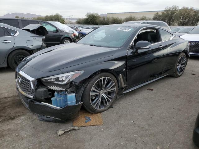 JN1EV7EL3JM390303 - 2018 INFINITI Q60 LUXE 300 BLACK photo 1