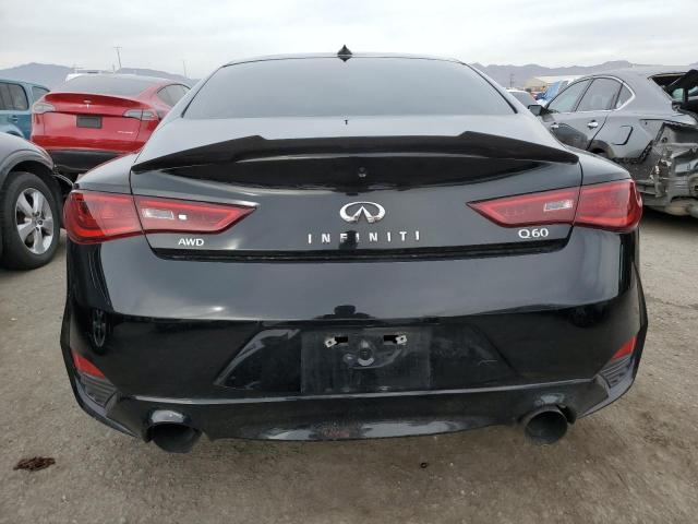 JN1EV7EL3JM390303 - 2018 INFINITI Q60 LUXE 300 BLACK photo 6