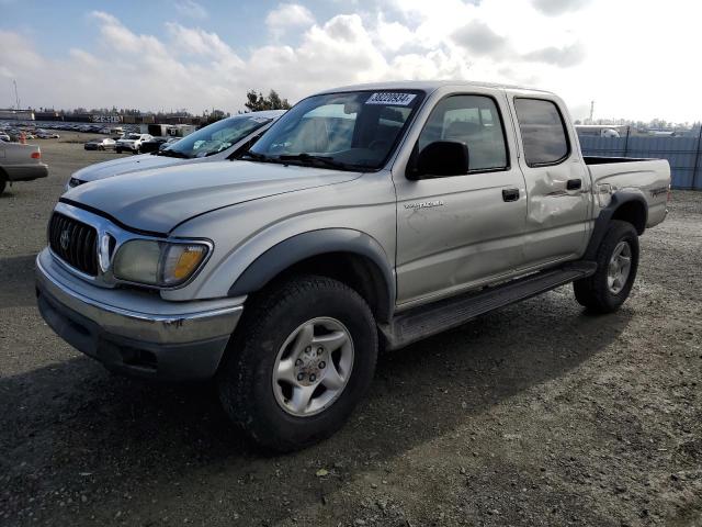 5TEGN92N51Z849894 - 2001 TOYOTA TACOMA DOUBLE CAB PRERUNNER SILVER photo 1