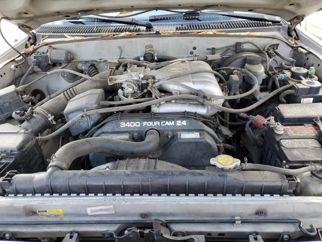 5TEGN92N51Z849894 - 2001 TOYOTA TACOMA DOUBLE CAB PRERUNNER SILVER photo 11