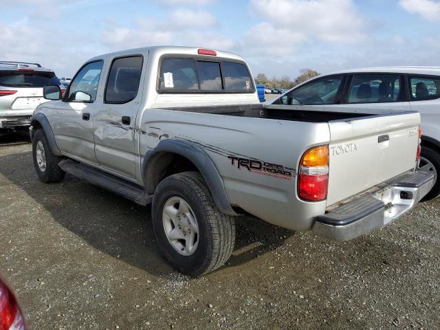 5TEGN92N51Z849894 - 2001 TOYOTA TACOMA DOUBLE CAB PRERUNNER SILVER photo 2