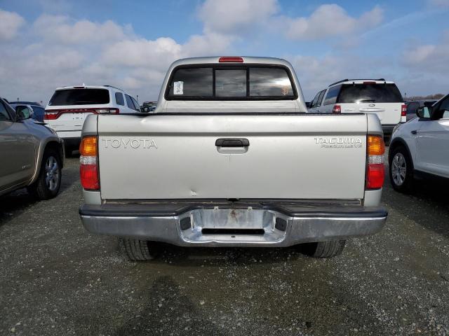 5TEGN92N51Z849894 - 2001 TOYOTA TACOMA DOUBLE CAB PRERUNNER SILVER photo 6