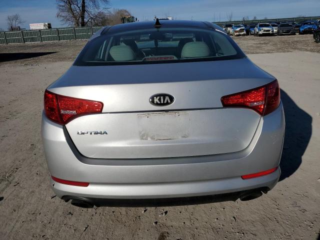 5XXGN4A7XDG178344 - 2013 KIA OPTIMA EX SILVER photo 6