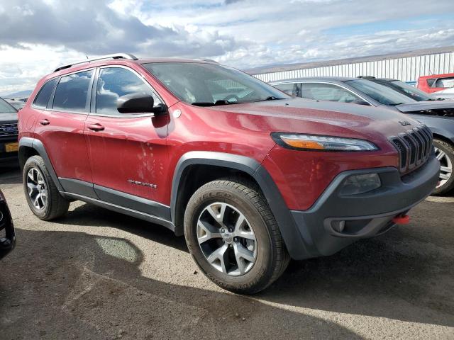 1C4PJMBS9FW757616 - 2015 JEEP CHEROKEE TRAILHAWK RED photo 4