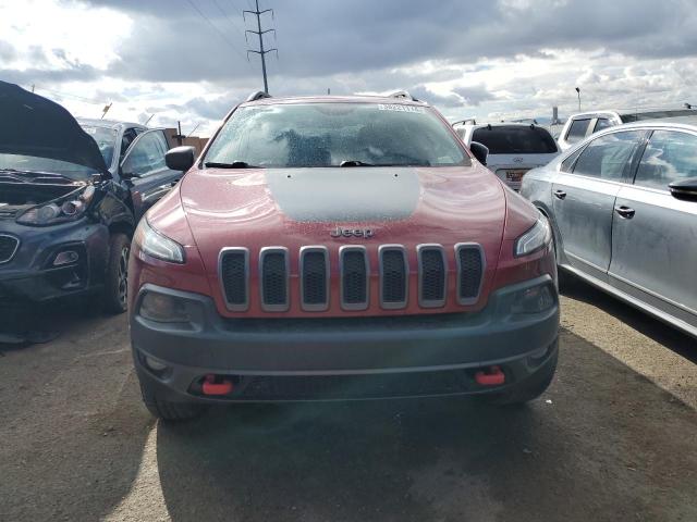 1C4PJMBS9FW757616 - 2015 JEEP CHEROKEE TRAILHAWK წითელი ფოტო 5