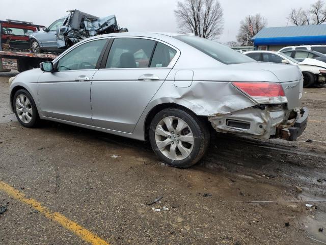 1HGCP26828A070110 - 2008 HONDA ACCORD EXL SILVER photo 2