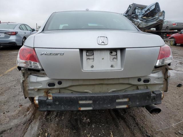 1HGCP26828A070110 - 2008 HONDA ACCORD EXL SILVER photo 6